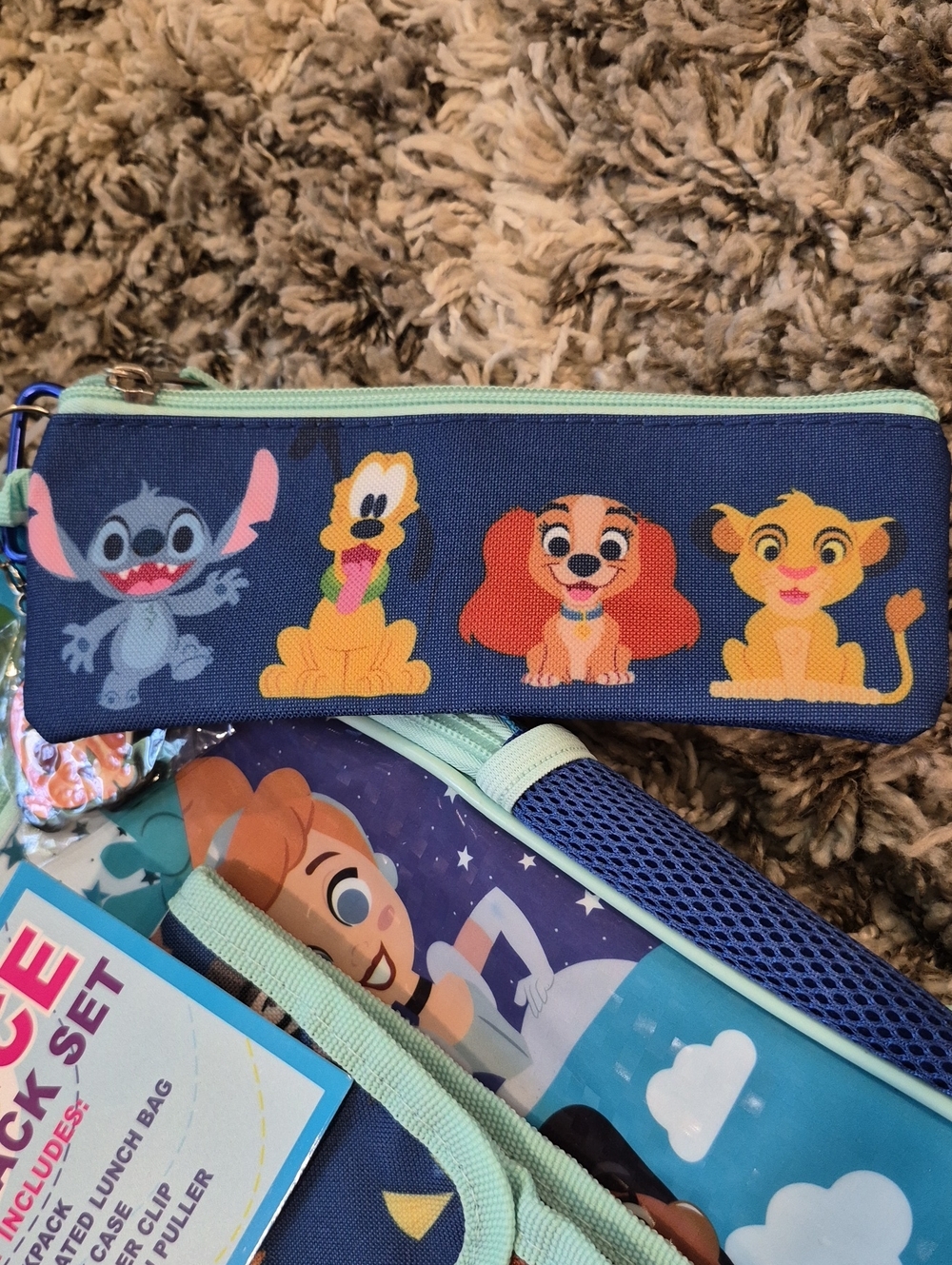 Disney Character Backpack Set - Picture 3 of 10